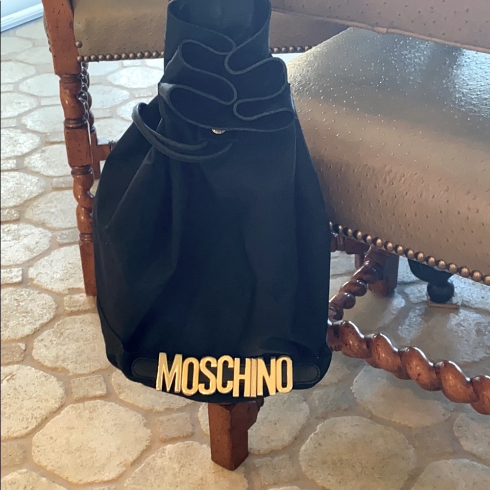 COPY - Authentic Moschino black shoulder bag